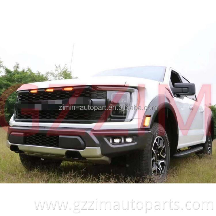 NEW ARRIVAL FRONT& REAR BUMPER HOOD FOR 2015 - 2021 F150 UPGRADE TO 2021 RAPTOR